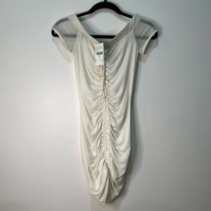 FASHION NOVA - WHITE MINI/MIDI/MAXI DRESS